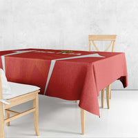Bolivia Football Tablecloth Go Champions La Verde Red Version