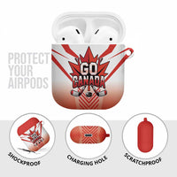 Canada Ice Hockey AirPods Case Go Canada Unique Style