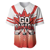 Canada Ice Hockey Custom Baseball Jersey Go Canada Unique Style