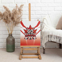 Canada Ice Hockey Canvas Wall Art Go Canada Unique Style
