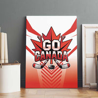 Canada Ice Hockey Canvas Wall Art Go Canada Unique Style