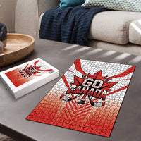 Canada Ice Hockey Puzzle Go Canada Unique Style