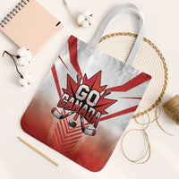 Canada Ice Hockey Tote Bag Go Canada Unique Style