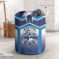 Finland Ice Hockey Laundry Basket Go Suomi Lion Unique Style