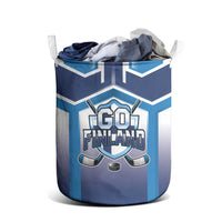 Finland Ice Hockey Laundry Basket Go Suomi Lion Unique Style