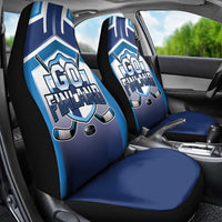 Finland Ice Hockey Car Seat Cover Go Suomi Lion Unique Style