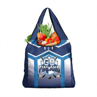 Finland Ice Hockey Grocery Bag Go Suomi Lion Unique Style