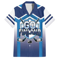 Finland Ice Hockey Custom Hawaiian Shirt Go Suomi Lion Unique Style