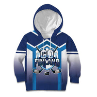 Finland Ice Hockey Custom Kid Hoodie Go Suomi Lion Unique Style