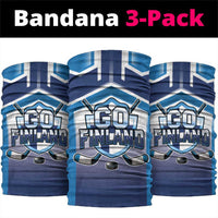 Finland Ice Hockey Neck Gaiter Go Suomi Lion Unique Style