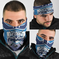 Finland Ice Hockey Neck Gaiter Go Suomi Lion Unique Style