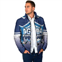 Finland Ice Hockey Custom Padded Jacket Go Suomi Lion Unique Style