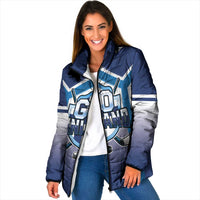 Finland Ice Hockey Custom Padded Jacket Go Suomi Lion Unique Style