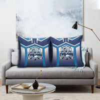 Finland Ice Hockey Pillow Cover Go Suomi Lion Unique Style