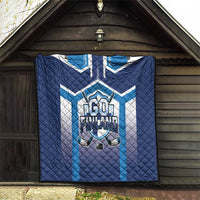 Finland Ice Hockey Quilt Go Suomi Lion Unique Style