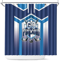 Finland Ice Hockey Shower Curtain Go Suomi Lion Unique Style