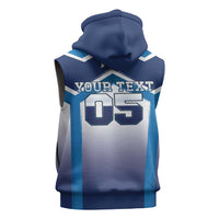 Finland Ice Hockey Custom Sleeveless Zip Hoodie Go Suomi Lion Unique Style