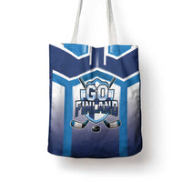 Finland Ice Hockey Tote Bag Go Suomi Lion Unique Style