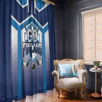 Finland Ice Hockey Window Curtain Go Suomi Lion Unique Style