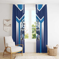 Finland Ice Hockey Window Curtain Go Suomi Lion Unique Style