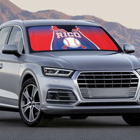Puerto Rico Baseball Auto Sun Shade Unique Style
