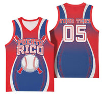 Puerto Rico Baseball Custom Basketball Jersey Unique Style