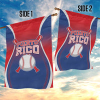 Puerto Rico Baseball Garden Flag Unique Style