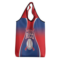 Puerto Rico Baseball Grocery Bag Unique Style