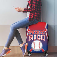 Puerto Rico Baseball Luggage Cover Unique Style