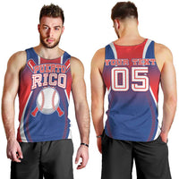 Puerto Rico Baseball Custom Men Tank Top Unique Style