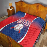 Puerto Rico Baseball Quilt Unique Style