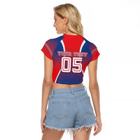 Puerto Rico Baseball Custom Raglan Cropped T Shirt Unique Style