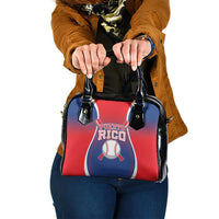 Puerto Rico Baseball Shoulder Handbag Unique Style