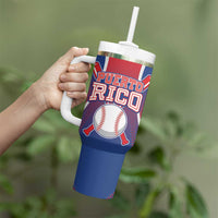 Puerto Rico Baseball Custom Tumbler With Handle Unique Style