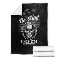 No Kings In America Blanket Resist Tyranny - Wonder Print Shop