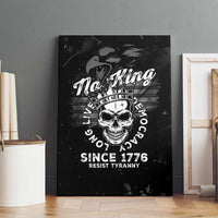 No Kings In America Canvas Wall Art Resist Tyranny - Wonder Print Shop
