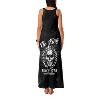 No Kings In America Family Matching Tank Maxi Dress and Hawaiian Shirt Resist Tyranny - Wonder Print Shop