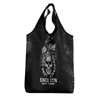 No Kings In America Grocery Bag Resist Tyranny - Wonder Print Shop