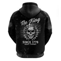 No Kings In America Hoodie Resist Tyranny - Wonder Print Shop