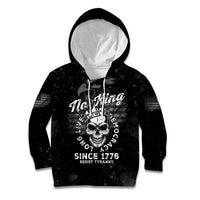 No Kings In America Kid Hoodie Resist Tyranny - Wonder Print Shop