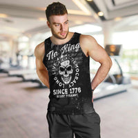 No Kings In America Men Tank Top Resist Tyranny - Wonder Print Shop