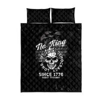 No Kings In America Quilt Bed Set Resist Tyranny - Wonder Print Shop