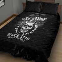 No Kings In America Quilt Bed Set Resist Tyranny - Wonder Print Shop