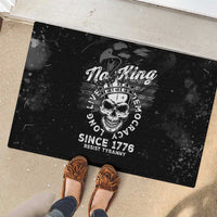 No Kings In America Rubber Doormat Resist Tyranny - Wonder Print Shop