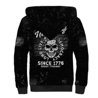 No Kings In America Sherpa Hoodie Resist Tyranny - Wonder Print Shop