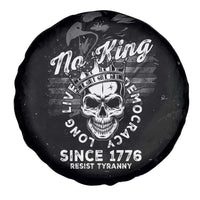 No Kings In America Spare Tire Cover Resist Tyranny - Wonder Print Shop