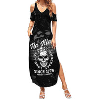 No Kings In America Summer Maxi Dress Resist Tyranny - Wonder Print Shop
