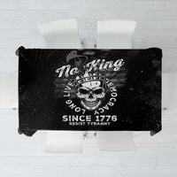 No Kings In America Tablecloth Resist Tyranny - Wonder Print Shop