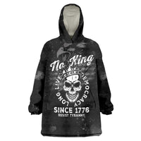 No Kings In America Wearable Blanket Hoodie Resist Tyranny - Wonder Print Shop