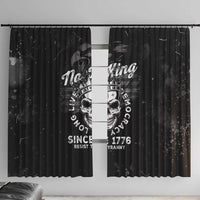 No Kings In America Window Curtain Resist Tyranny - Wonder Print Shop